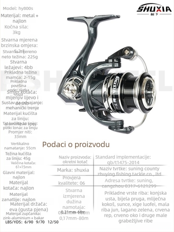 Under the Tree mulinet za pecanje — 50 komada u kutiji