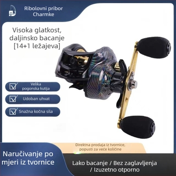 Ribolovni kolut u obliku kapljice vode, mikro kolut, paket 50, spreman za privatnu marku