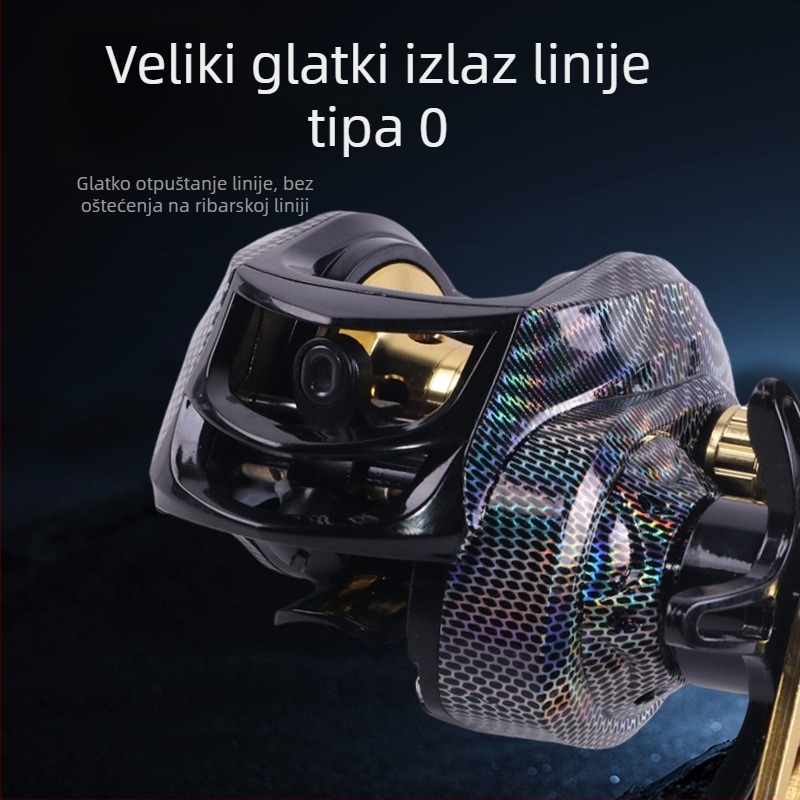 Ribolovni kolut u obliku kapljice vode, mikro kolut, paket 50, spreman za privatnu marku