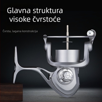 Takumi okretni kolut za ribolov s celokovnom konstrukcijom, za morski ribolov, dugi bacaji, pakiranje 40 kom