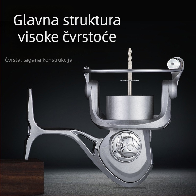 Takumi okretni kolut za ribolov s celokovnom konstrukcijom, za morski ribolov, dugi bacaji, pakiranje 40 kom