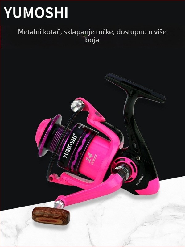 Yumoshi navijač za spinning, licencirana privatna oznaka, pakiranje 40 komada