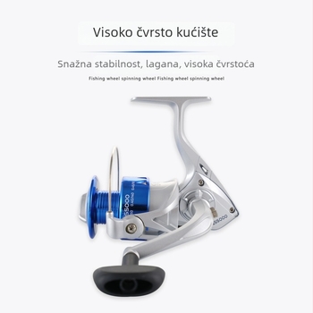 Kalio špining kolut za ribolov, tijelo od visokoučinkovitog najlona, ABS kućište, podrijetlo Shenzhen, pakiranje 40 kom
