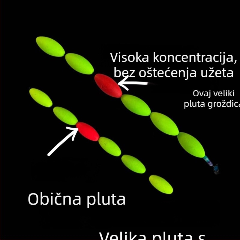 Seven-Star Float komplet glavne linije — najlon, marka Seven-Star Float, spreman za upotrebu