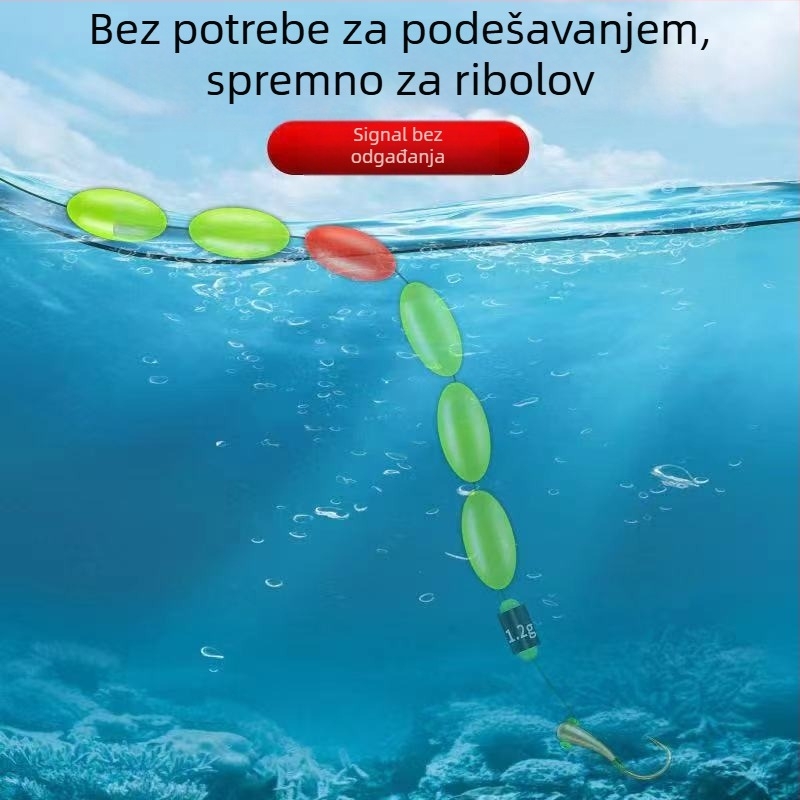 Seven-Star Float komplet glavne linije — najlon, marka Seven-Star Float, spreman za upotrebu