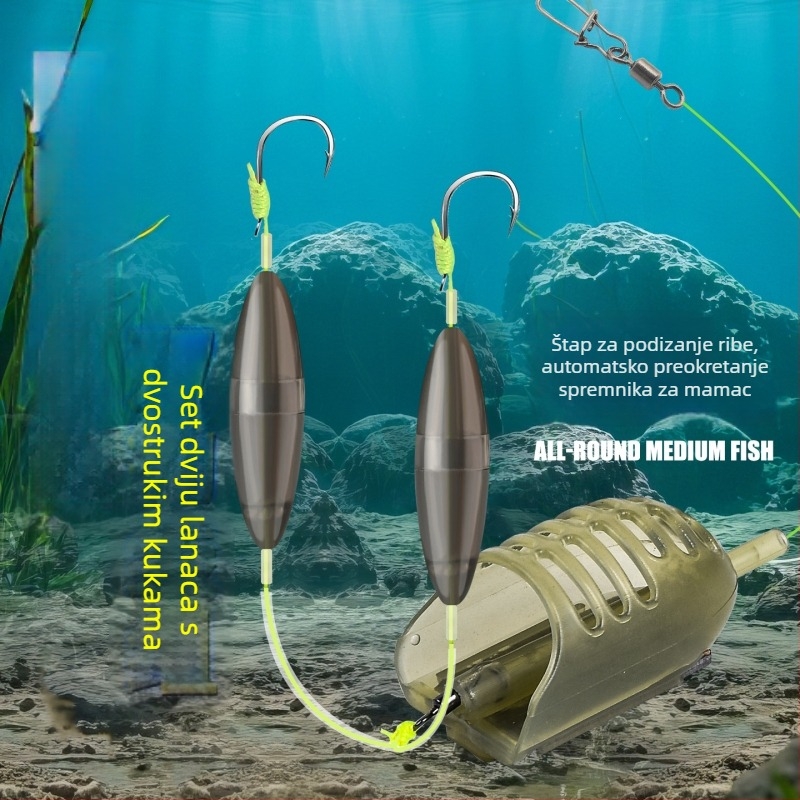 Seelucker feeder za europsku karpu – divlji ribolov, rezervoarsko jezero, udica br. 5