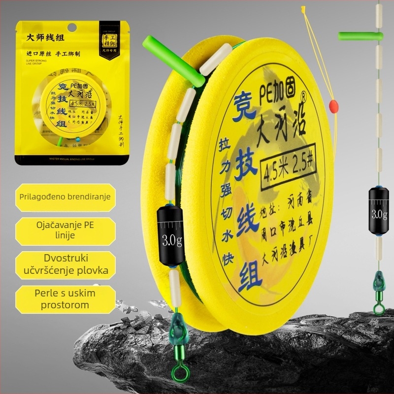 Glavna ribolovna linija, najlon, jaka, marka Along the Big River, komplet 100 komada