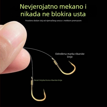 Podlinija za ribolov, PE materijal, meka vodilna linija