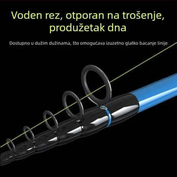 Podlinija za ribolov, PE materijal, meka vodilna linija