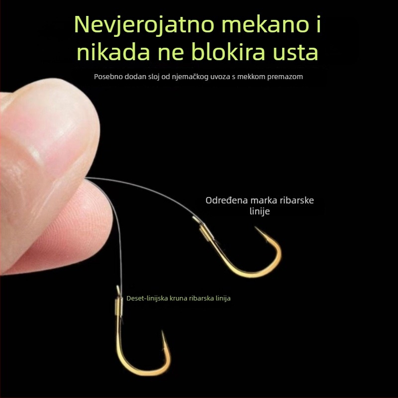 Podlinija za ribolov, PE materijal, meka vodilna linija