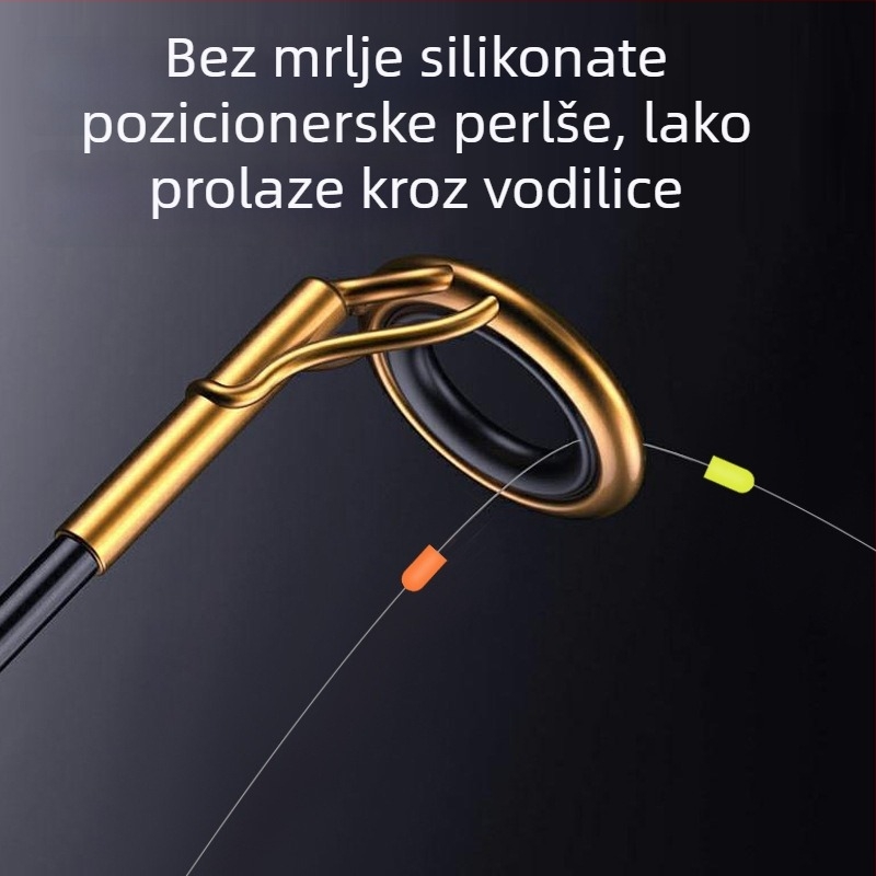 Komplet linije za ledni ribolov - najlon glavna linija, 20 m