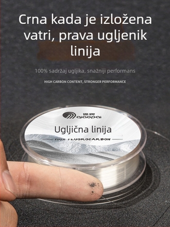 Glavna ribolovna linija, karbonska vlakna, marka Overseas