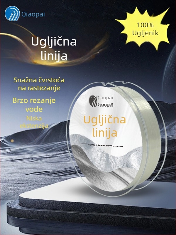 Glavna ribolovna linija, karbonska vlakna, marka Overseas