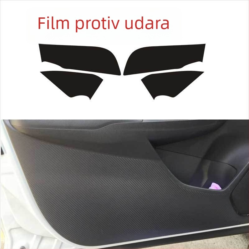 Unutarnja folija od karbonskih vlakana za središnju konzolu – ljepilo na stražnjoj strani, prilagodba dostupna, stil posebnog automobila