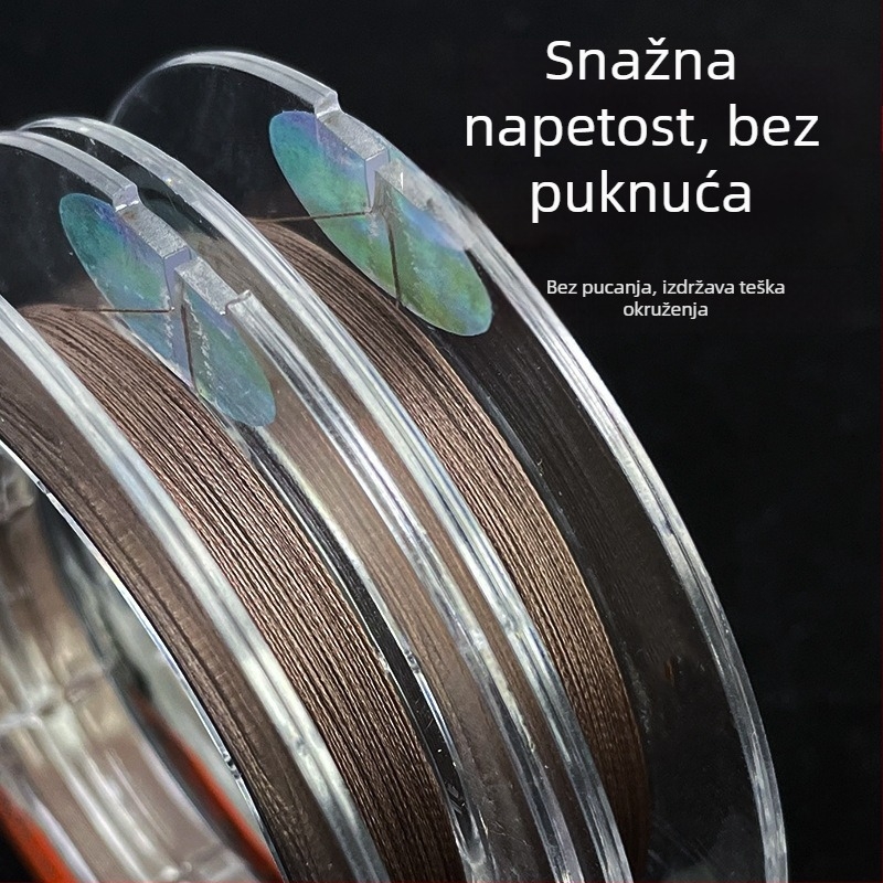 Shihe PE glavna linija za ribolov s karbonskim jezgrom, snaga 30 lb, duljina 10000 m