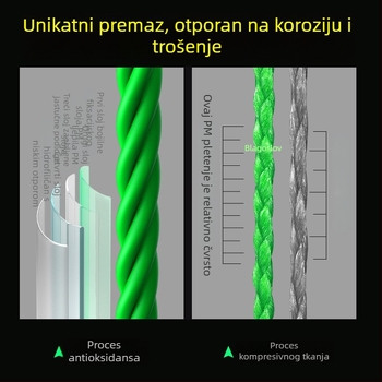 Glavna ribolovna linija Pure Silk, PE materijal, visoka čvrstoća
