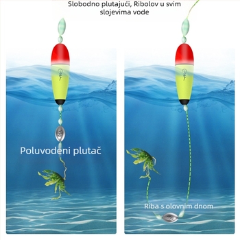 Set linija za ribolov Grass Carp s plutajućim plovkom, PE linija, kod CYXZ, za ribnjake, rezervoare i rijeke