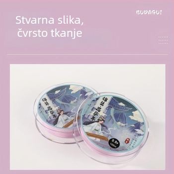 Budagu PE glavna ribarska linija, 100 m / 150 m, UHMWPE, gusta pletena konstrukcija, visoka čvrstoća
