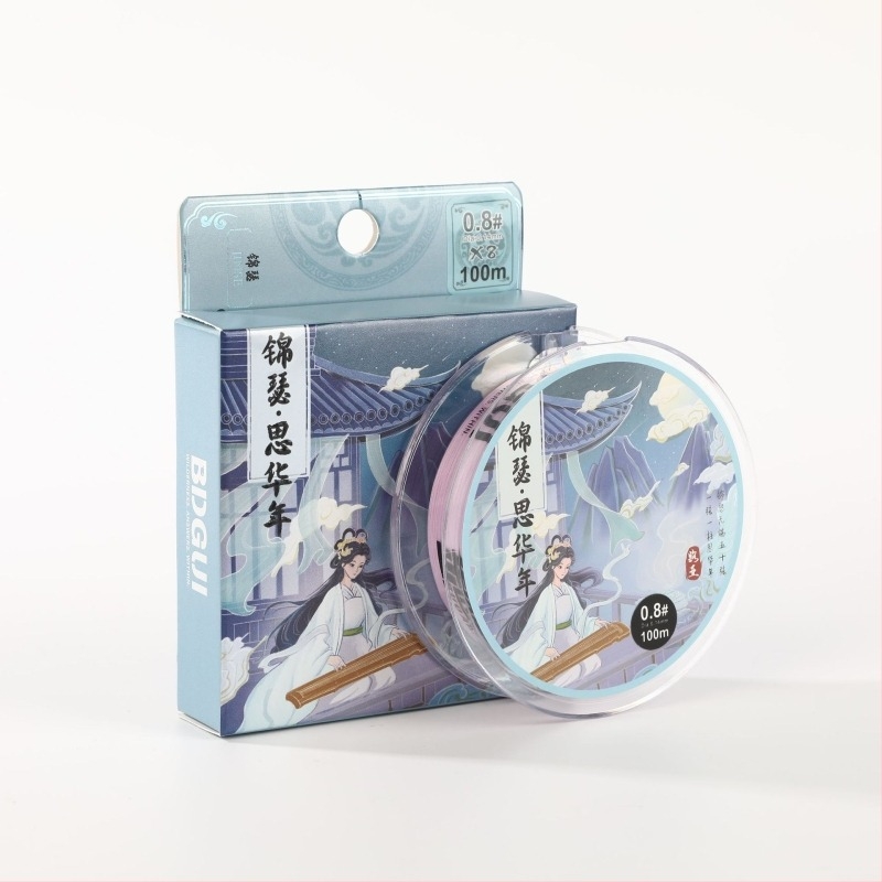 Budagu PE glavna ribarska linija, 100 m / 150 m, UHMWPE, gusta pletena konstrukcija, visoka čvrstoća