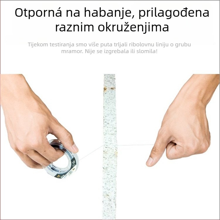 Glavna linija za ribolov, Najlon, 10 pladnjeva/u kutiji, Marka Chinese and Western