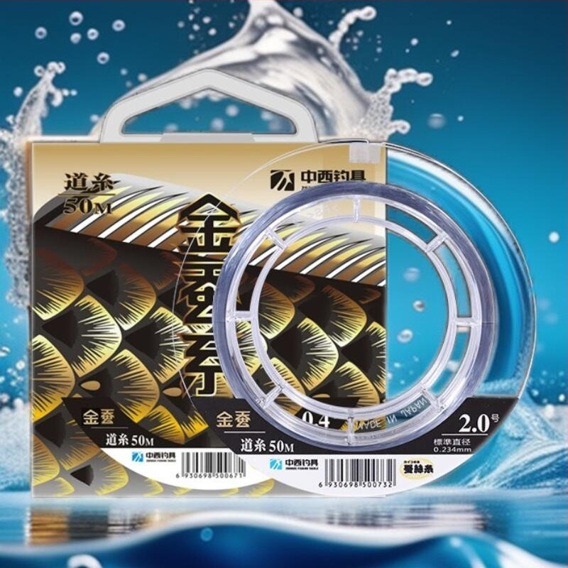 Glavna linija za ribolov, Najlon, 10 pladnjeva/u kutiji, Marka Chinese and Western