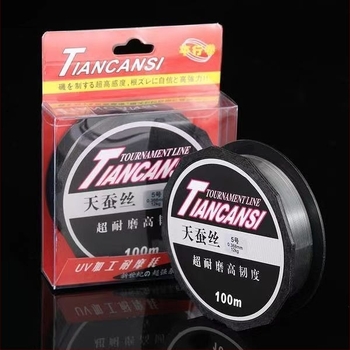 Nylon glavna linija za ribolov, duljina 100 m, nosivost 100, pakiranje 150 kom.