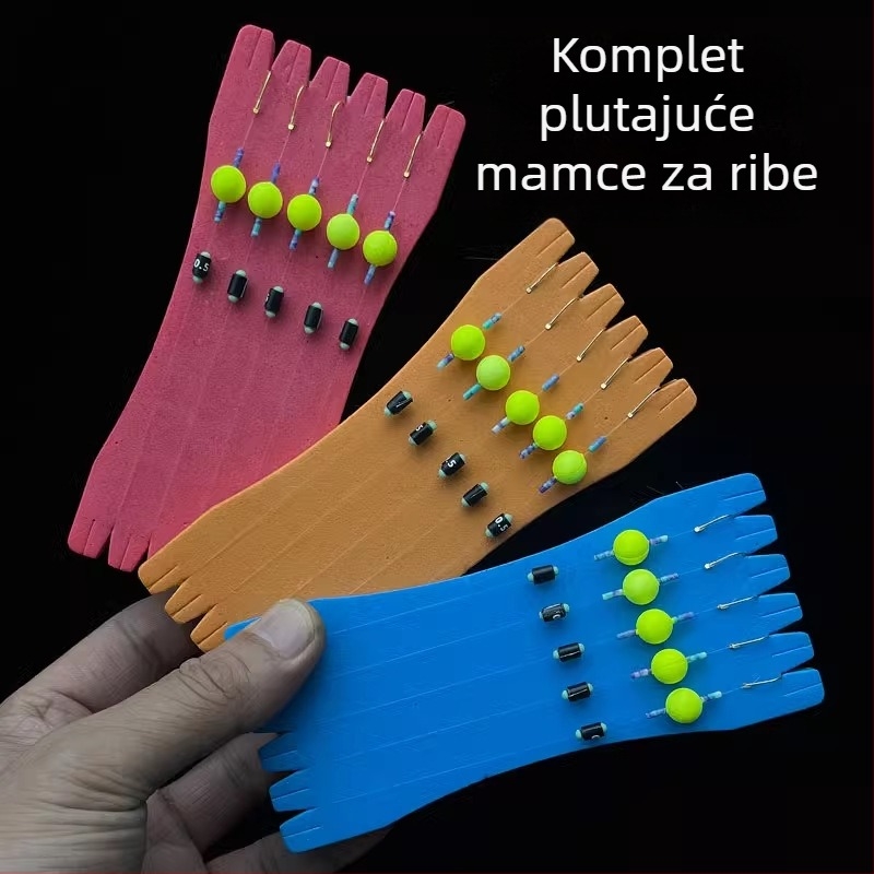 Rig za karasa s najlonskom nitom, promjenjiva duljina, pogodna za rezervoare, rijeke i jezera