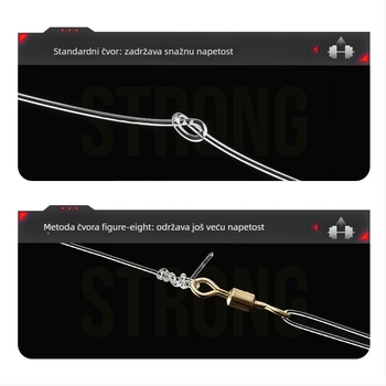 Taoyu karbonska ribolovna linija | karbonska vlakna, izdržljiva, ribolovna linija, kutija 200 kom.