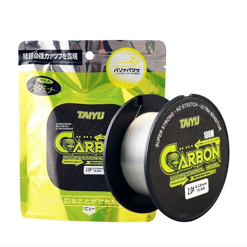 Taoyu karbonska ribolovna linija | karbonska vlakna, izdržljiva, ribolovna linija, kutija 200 kom.