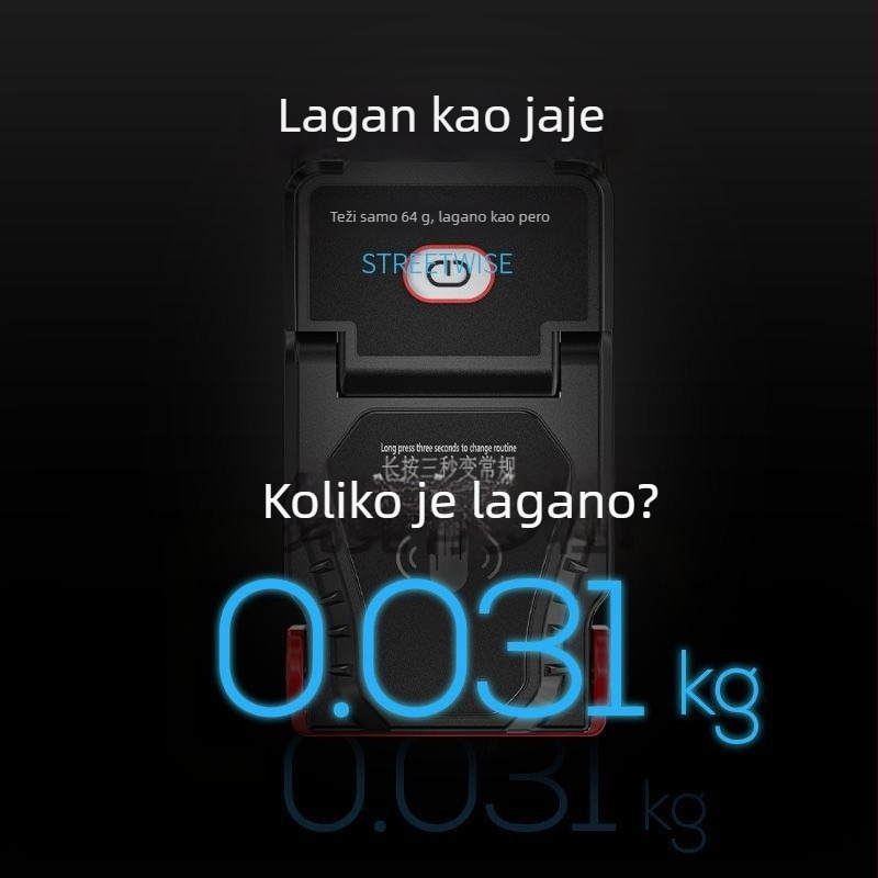 COB čelna lampica s klipom za kapu (Nabavljiva, Na glavi, Do 500 m dometa)