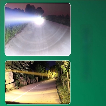 Čelna lampica za noćni ribolov: 1000W Xenon lampa, 12V vanjsko napajanje, domet zrake 3000m, vodootporna, težina 2224 g