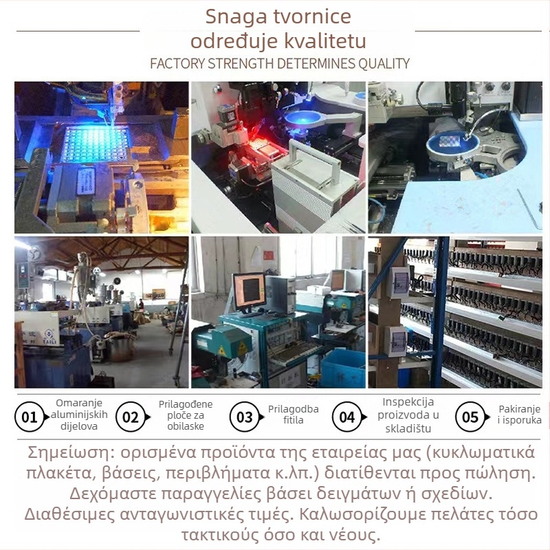 LED raft svjetlo za ribolov – ABS kućište, napajanje putem punjenja, LED izvor svjetla, doseg 100-200 m, punjač uključen