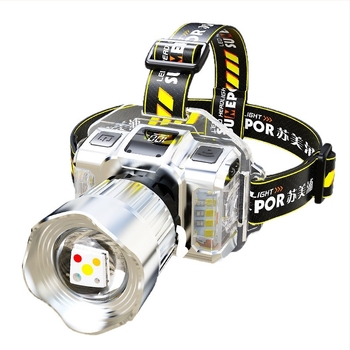 T930 punjiva LED čelna lampa, domet 200 m, trajanje osvjetljenja 3 sata, vodootporna