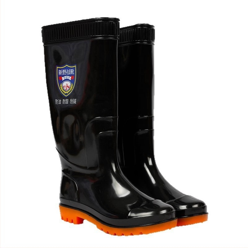 Kišne čizme – otporne na ulje i kiseline, visok PVC gornji dio, gumasta potplat, vodootporne