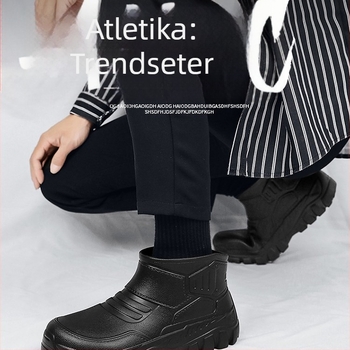 Kratke kišne čizme, unisex, gornji EVA materijal, đon EVA pjena, protuklizne, vodonepropusne, otporne na habanje