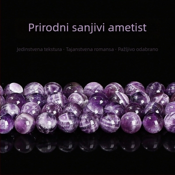 Perle Jingdian — ametist, brušenje i poliranje, Ljeto 2025, modni gradski stil