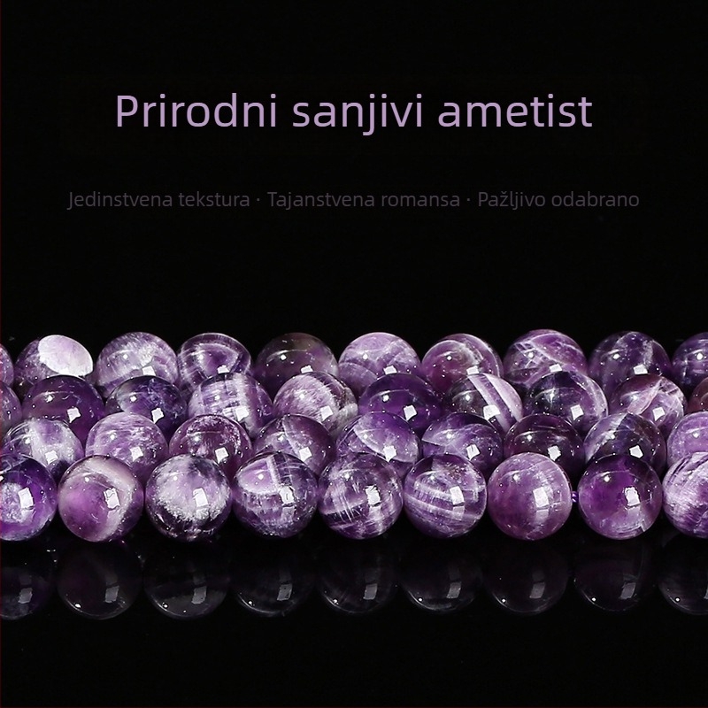 Perle Jingdian — ametist, brušenje i poliranje, Ljeto 2025, modni gradski stil