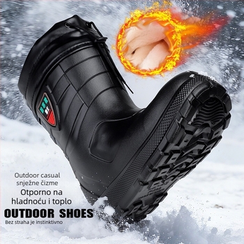 Kišne čizme od PVC-a, gornji dio i PVC potplat, tekstilna uloška, pamuk podstava, niski dio čizme (PVC gornji dio; PVC potplat; tekstilna uloška; pamuk podstava; niski dio čizme)