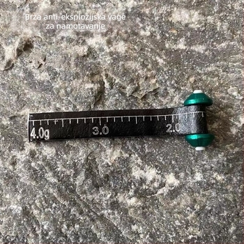 Komplet ribolovne opreme: 7+2 Space Bean, dvostruki jezgren Float Seat, šarena prsten Figure-Eight, veliki glavna šipka