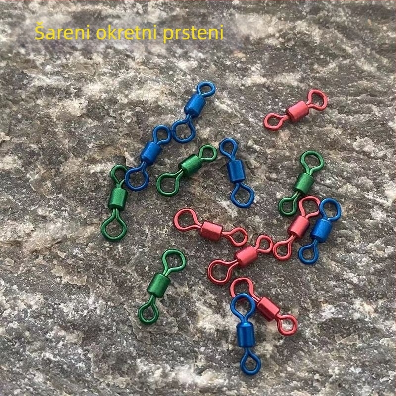 Komplet ribolovne opreme: 7+2 Space Bean, dvostruki jezgren Float Seat, šarena prsten Figure-Eight, veliki glavna šipka