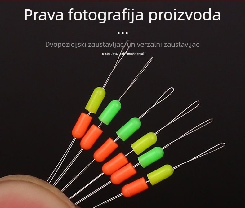 Set silikonskih perli za ribolov