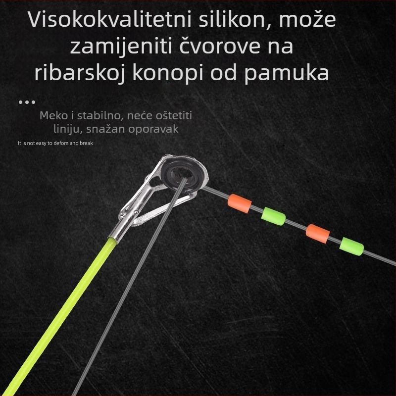 Set silikonskih perli za ribolov