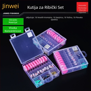 Space Beans Yu Road Lake, silikon, 10 komada, 7+1, s 8 prstenova