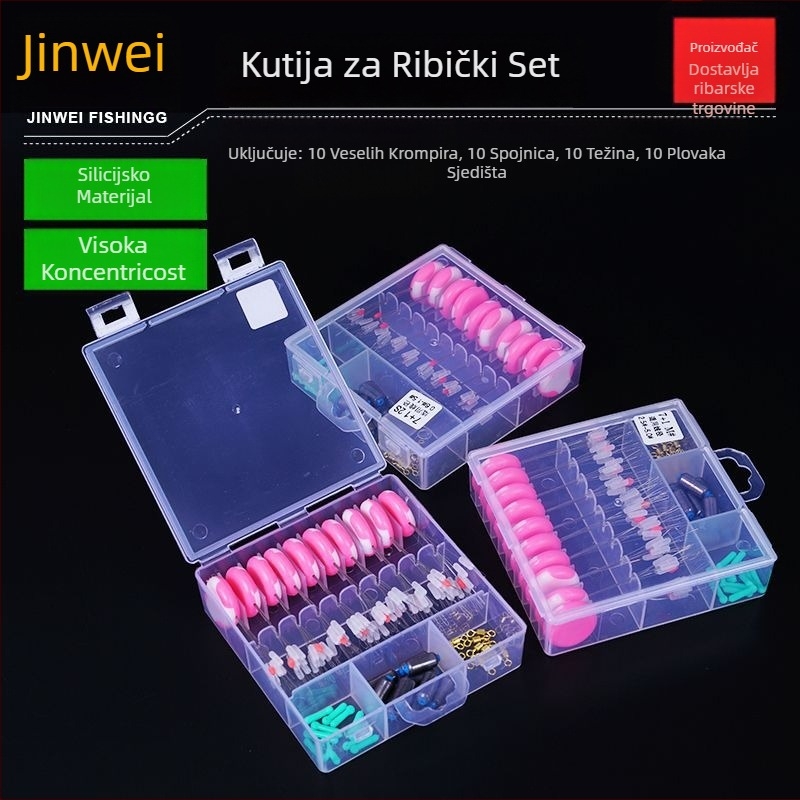 Space Beans Yu Road Lake, silikon, 10 komada, 7+1, s 8 prstenova