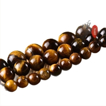 Slobodne perle od tigrovog oka, okruglog oblika, rezanje i brušenje, porijeklo Lianyungang