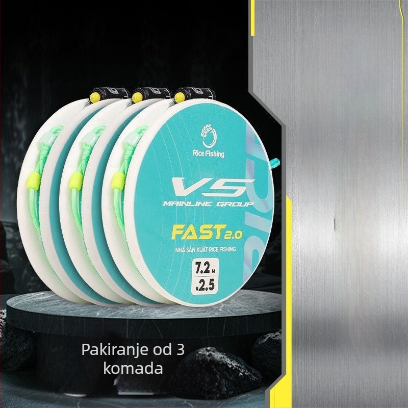 Glavna linija – set s poboljšanim sustavom brzog zaključavanja, bez čvorova, spreman za ribolov