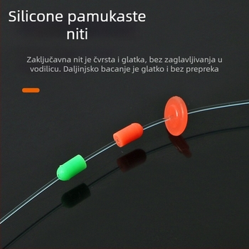 Set najlonskih ribolovnih linija, 100 m, spremno uvezani za duga bacanja, za raft i stijenski ribolov, natjecateljske kvalitete za velike ribe