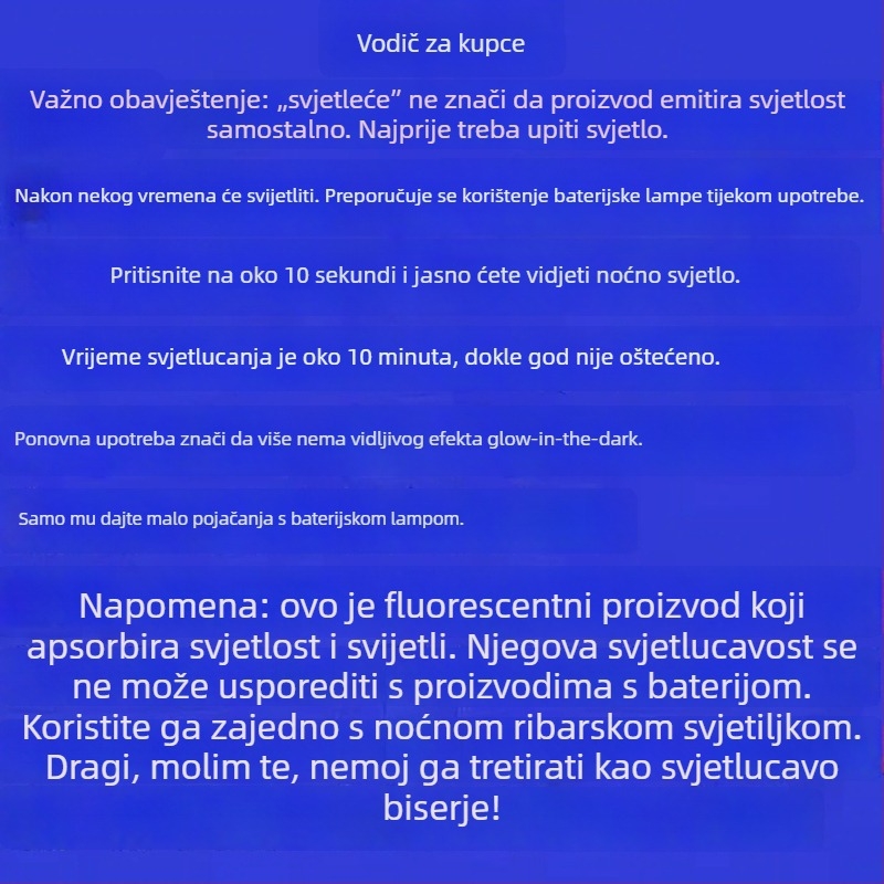Svetleći rig set sa sedam zvijezda za tradicionalni ribolov šarana — pod-linija, PE materijal, gotova glavna linija