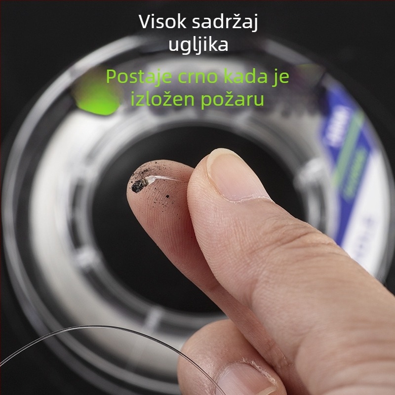 Pool blade glavna ribolovna linija, karbonska vlakna, visoka čvrstoća, paket od 50 komada