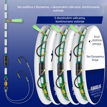 Set glavne linije za ribolov - materijal Hercules; za druga mjesta ribolova; puni set